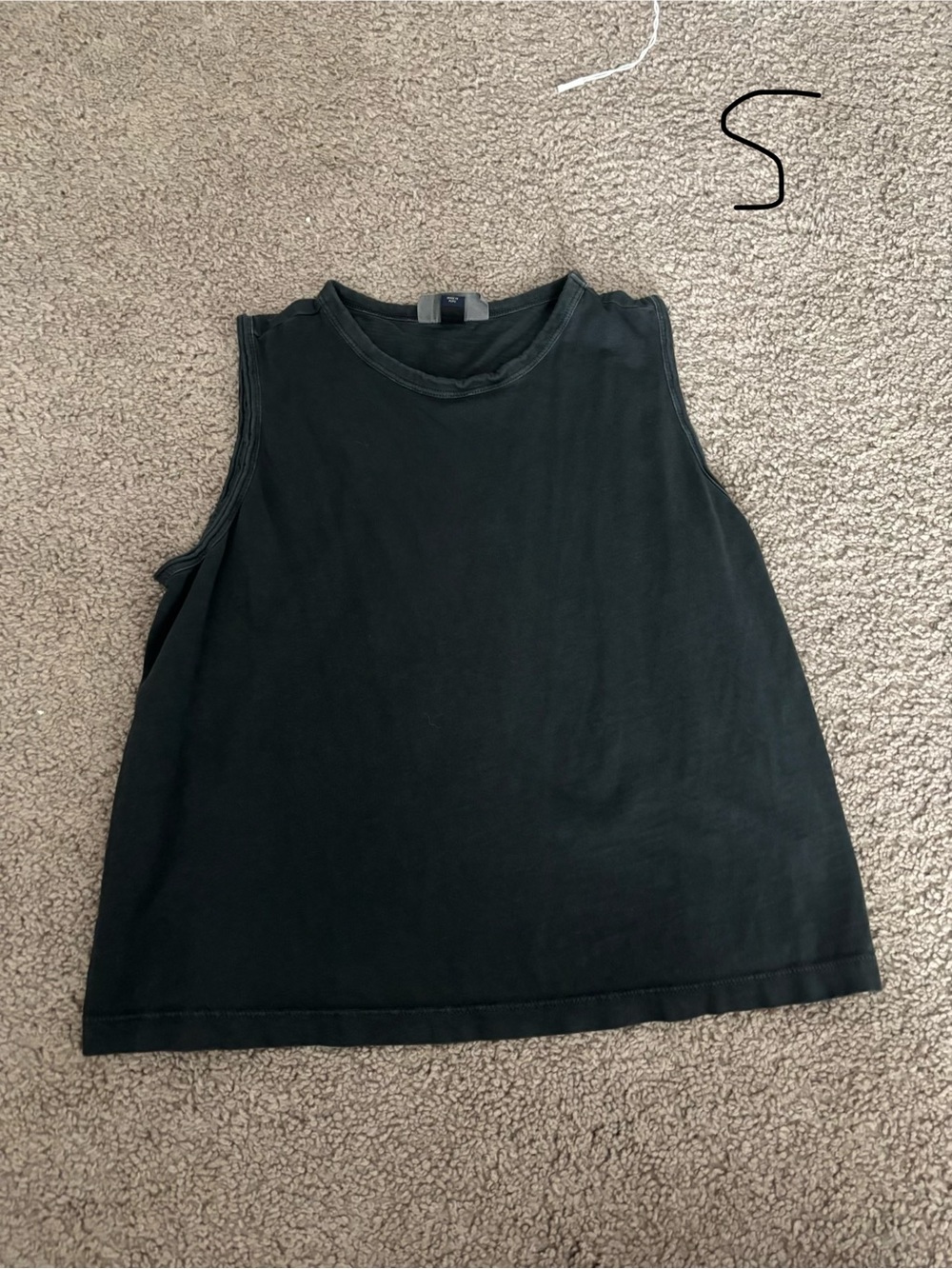Universal Thread Black Muscle Tank Top ADULT SMALL